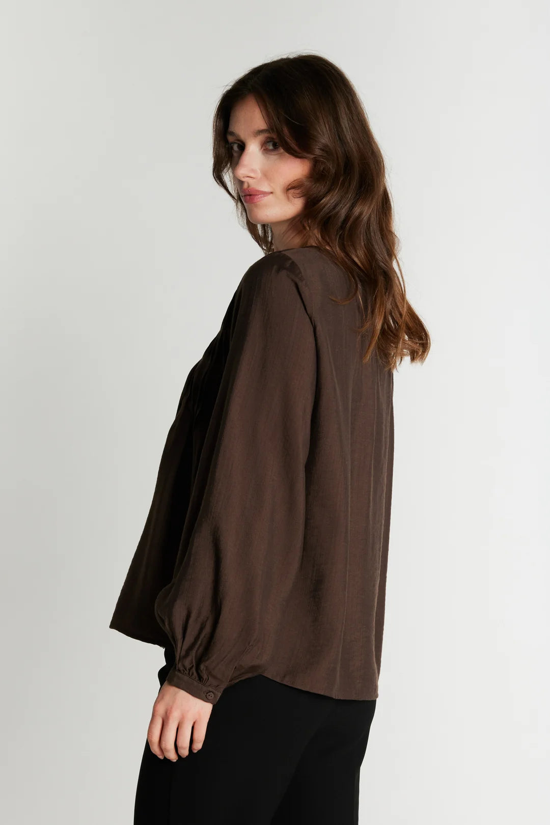 RDFANAIS SHIRT CHOCOLAT