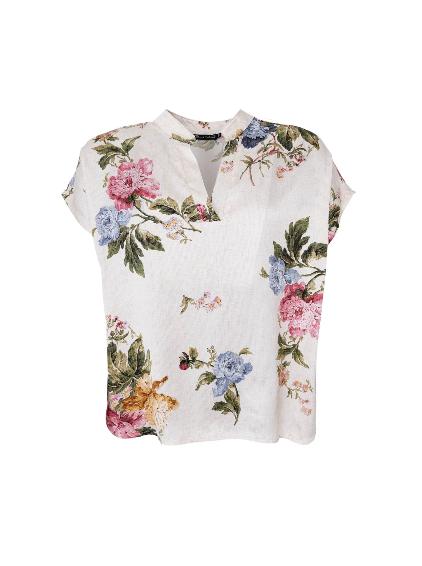 BC ZALINS SS BLOUSE CREME