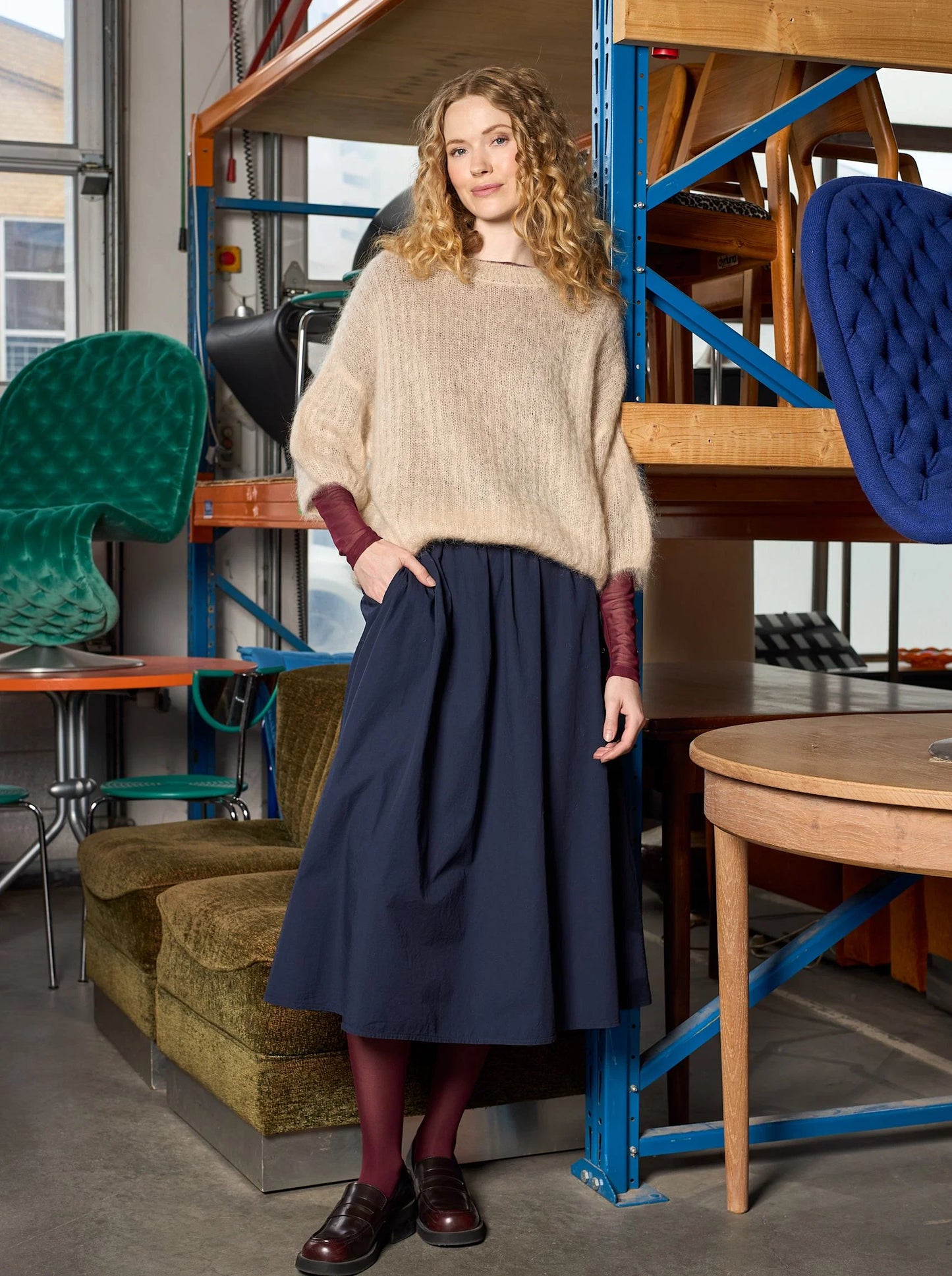 BCBJOERK S/S JUMPER LATTE