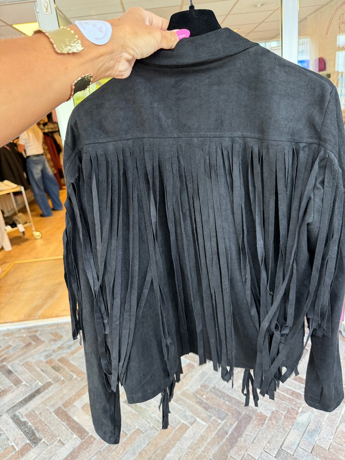 T&S DOLLY FRINGE JACKET