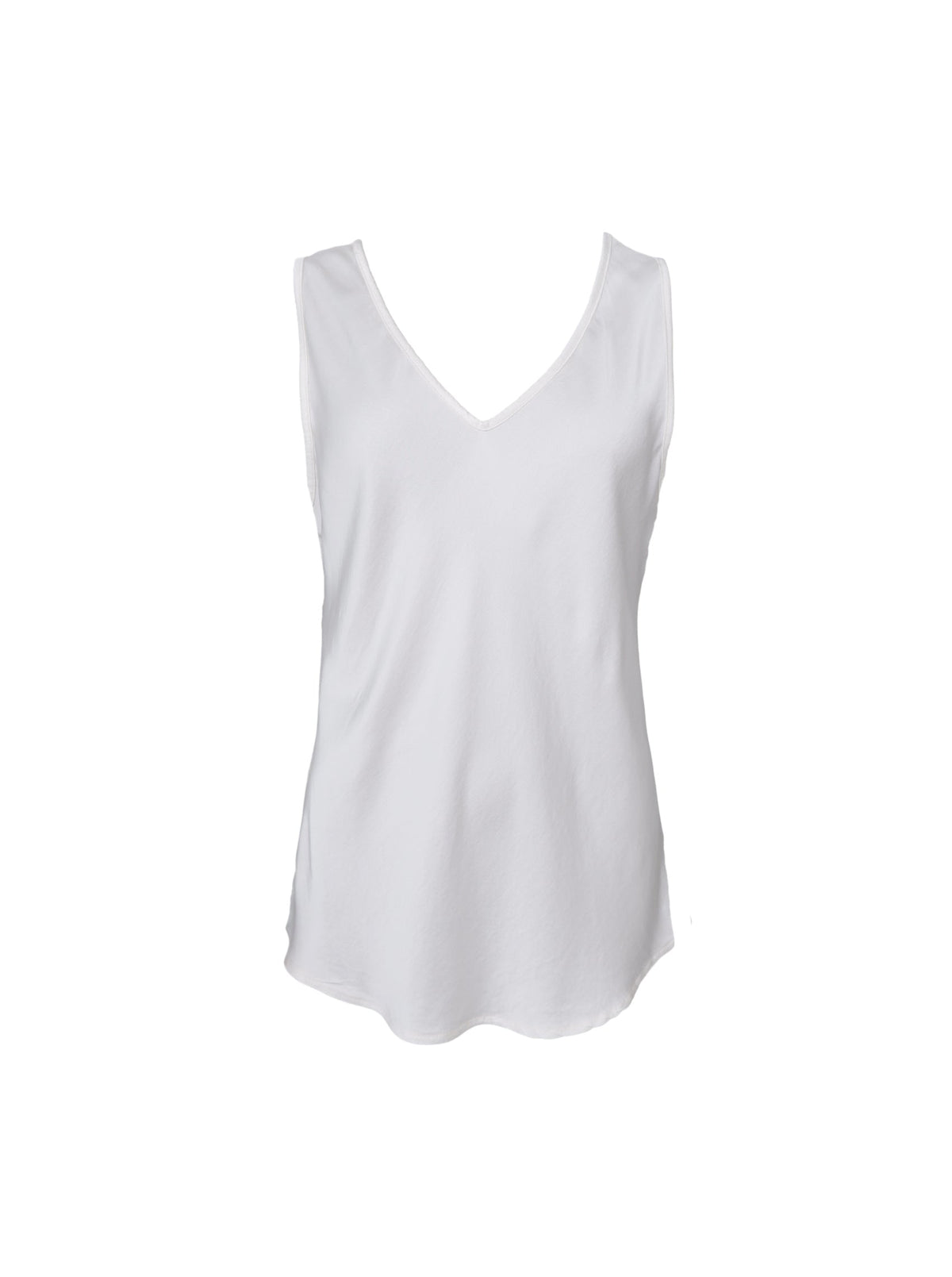 BCMABEL DOUBLE V-NECK TOP OFF WHITE