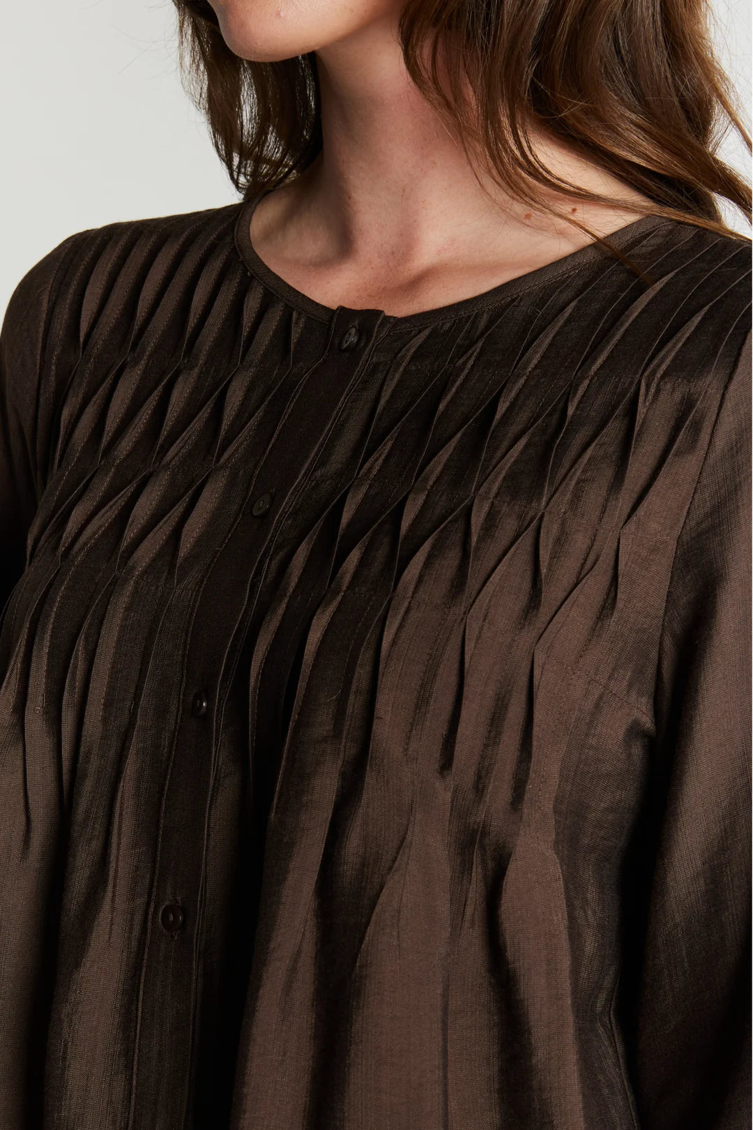 RDFANAIS SHIRT CHOCOLAT