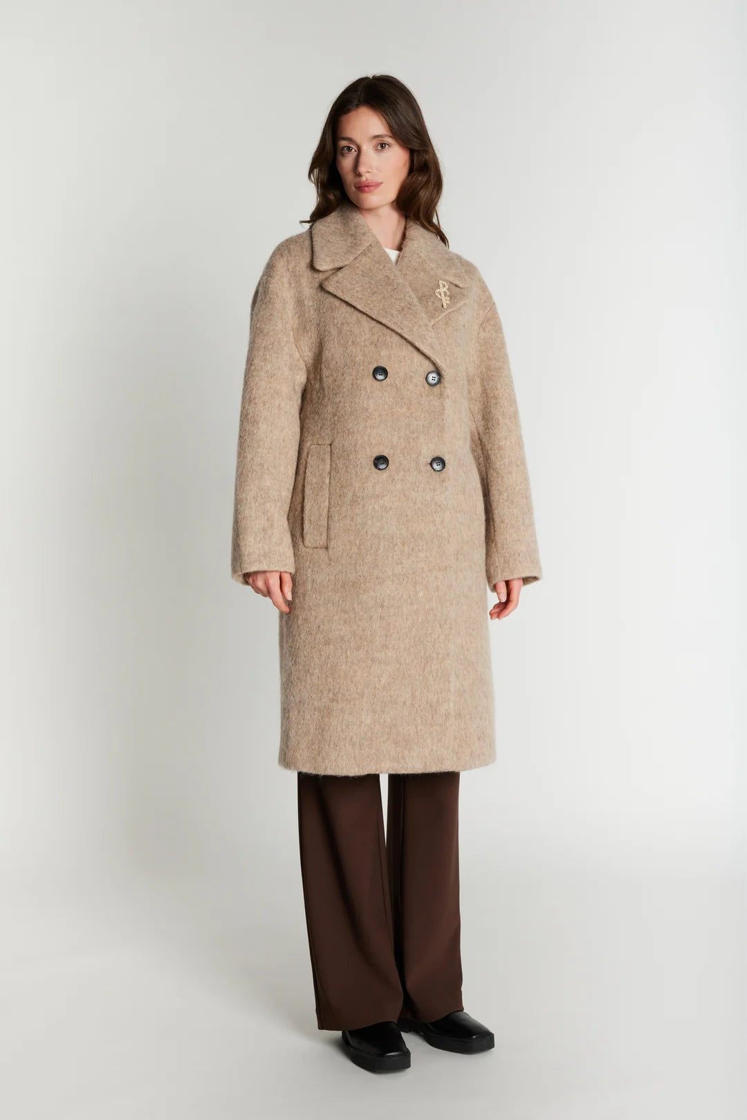 RDFKANZINA COAT SAND MELANGE