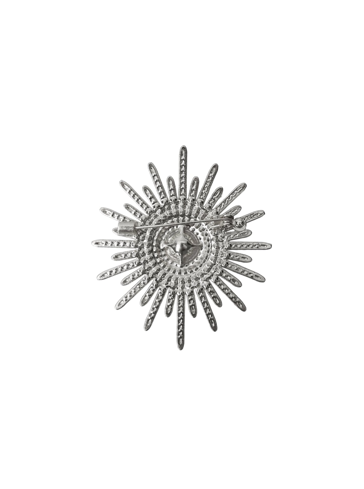 BC GALAXY BROOCH SLIVER COLOURED