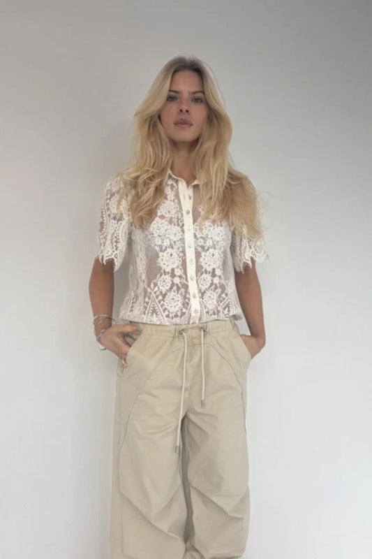 CONTTINUE PALOMA LACE OFF WHITE