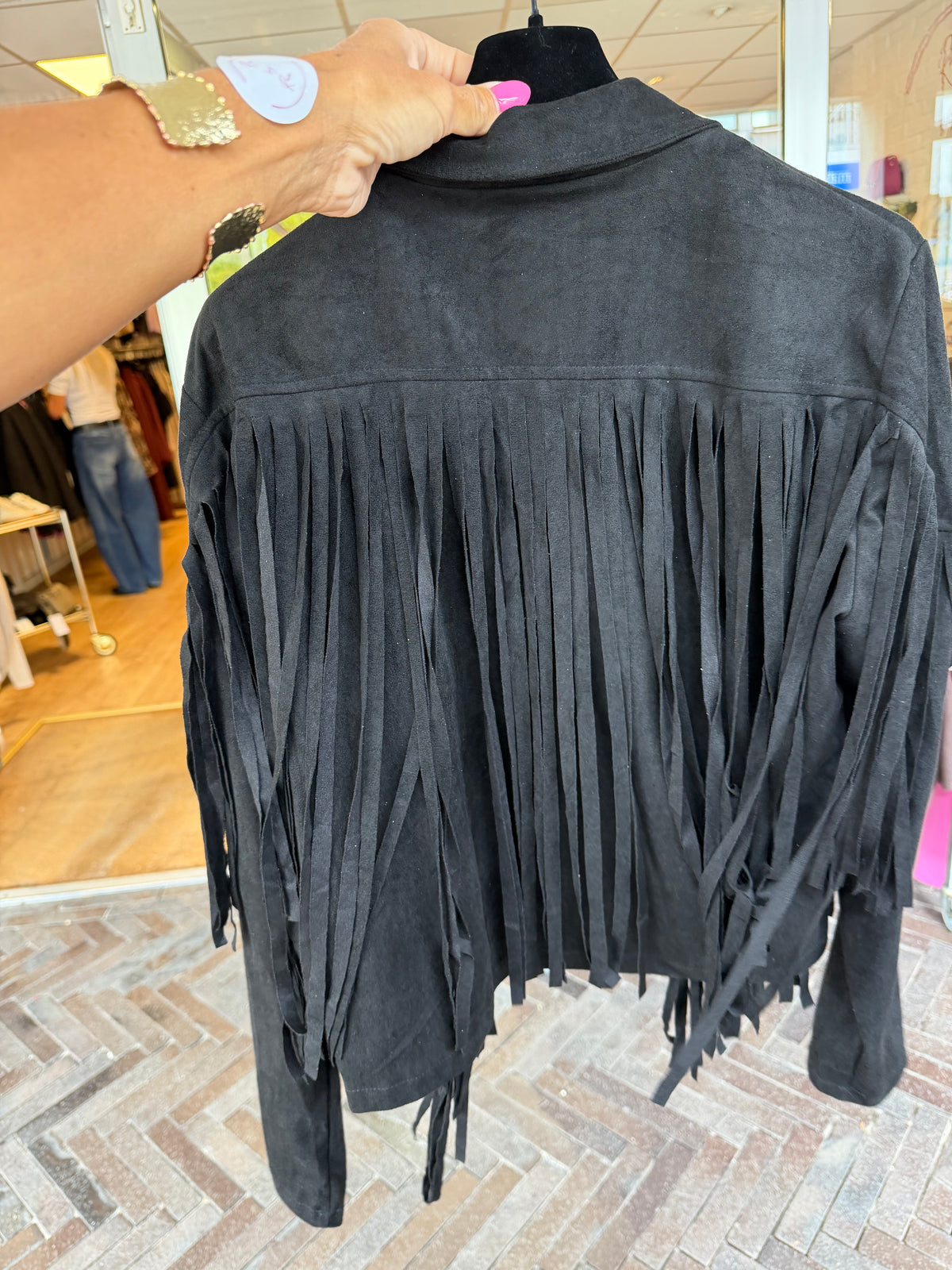 T&S DOLLY FRINGE JACKET
