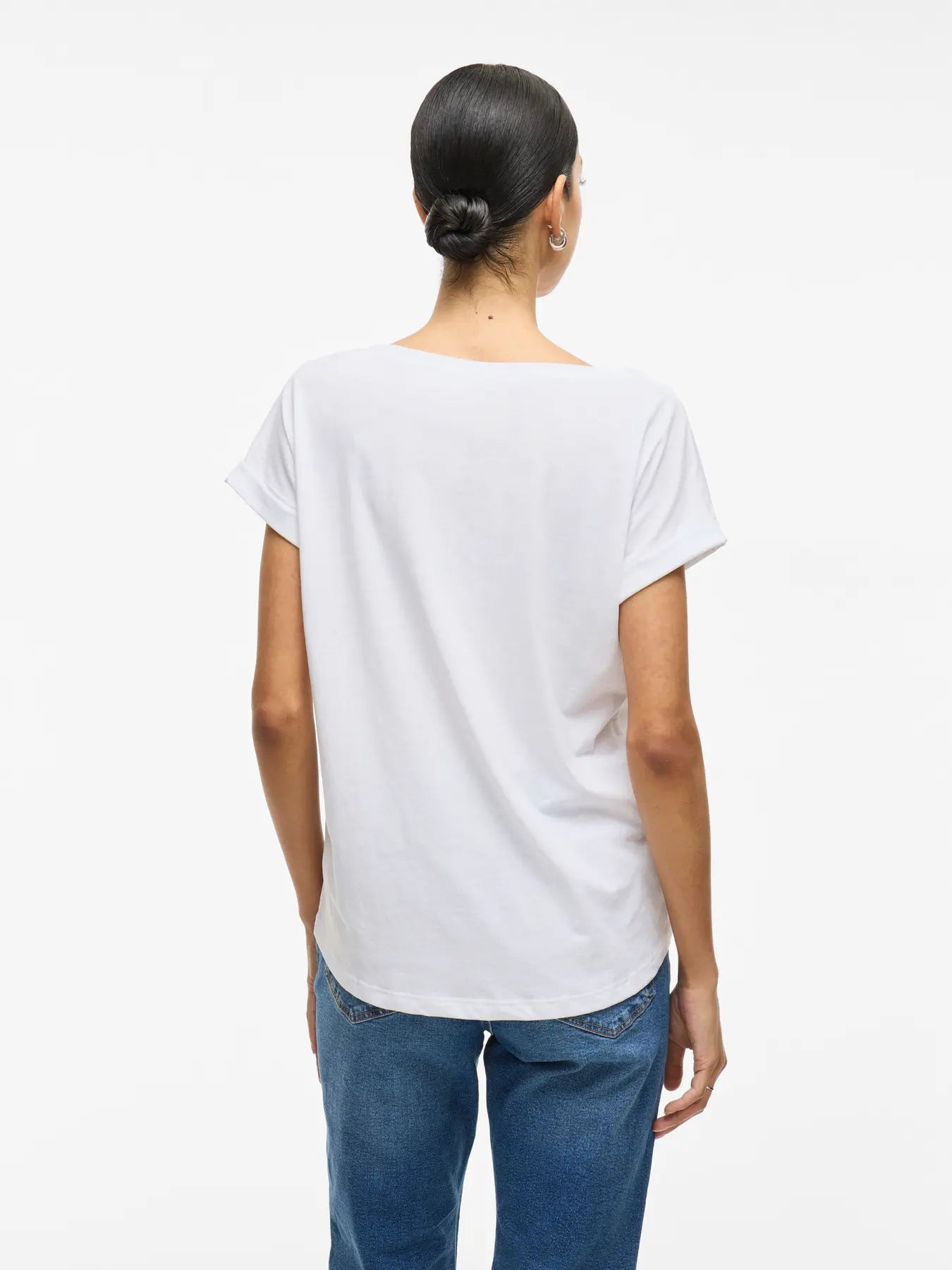 VILA VIDREAMERS T-SHIRTS SNOW