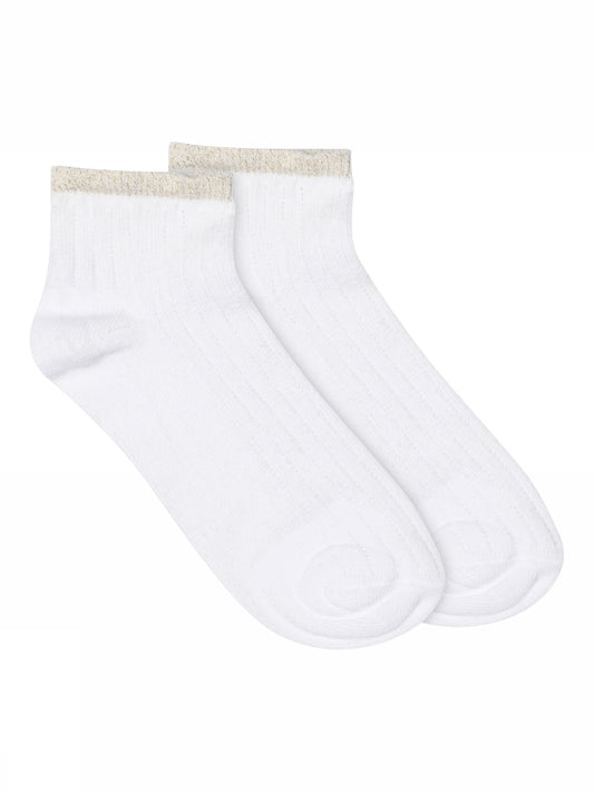 GUSTA FRIIA SOCKS ECRU OPTIC WH