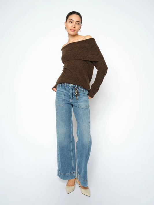 MMCOLETTE GALLEON JEANS BLUE L.32