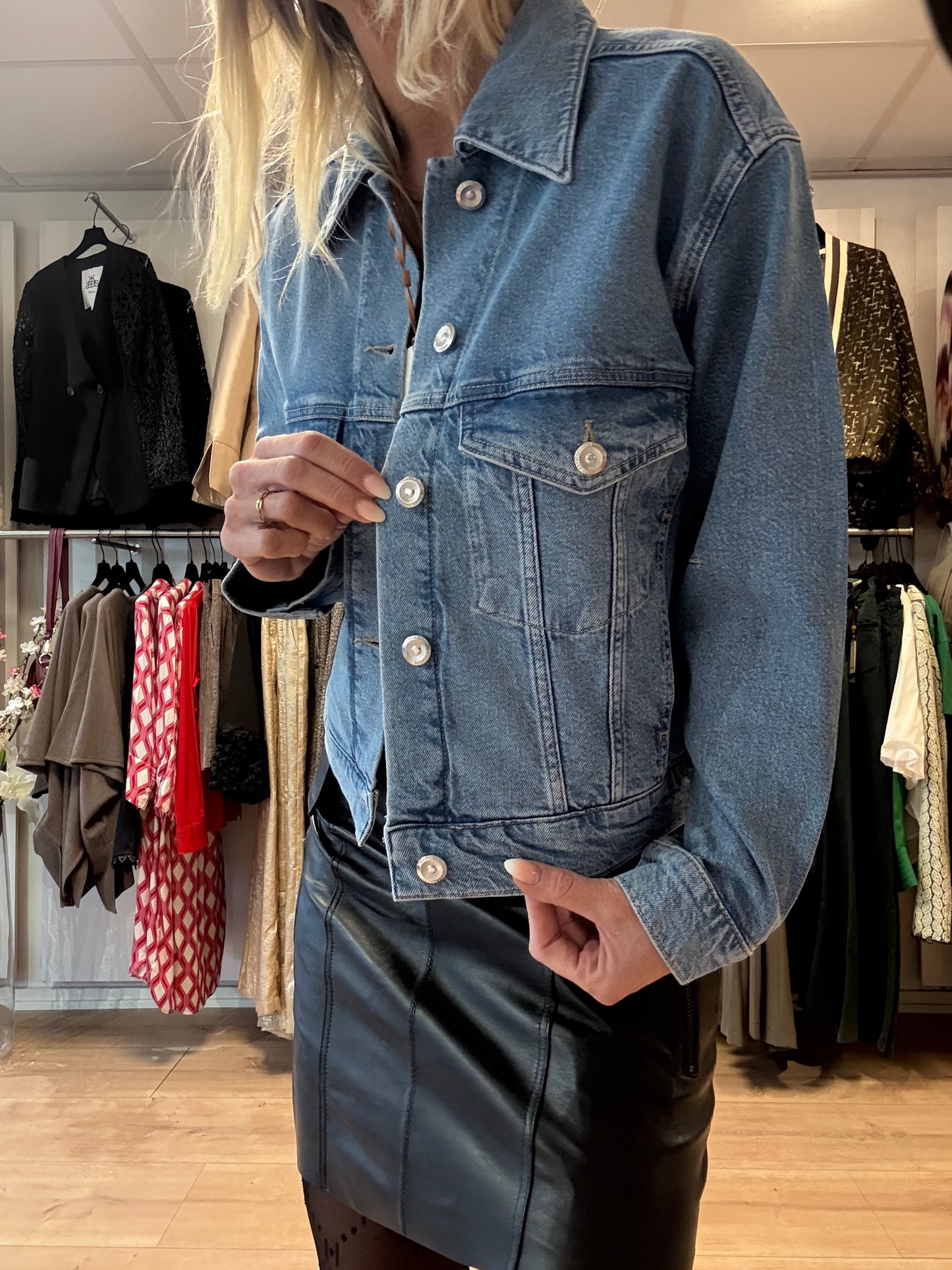 MMMAVI JENTRA JACKET LIGHT BLUE