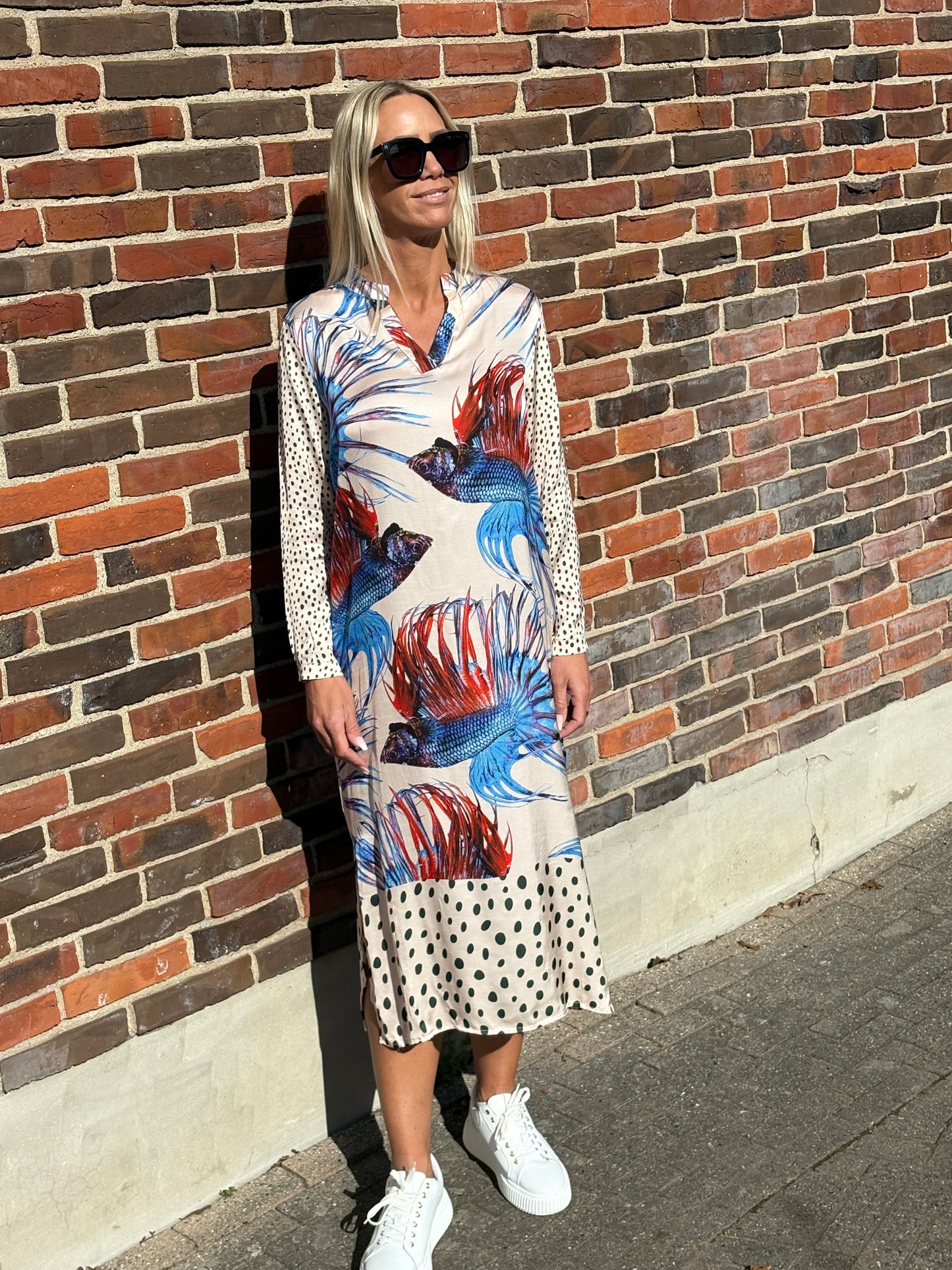 SOULKATHRINE TUNIC LONG DRESS FISH
