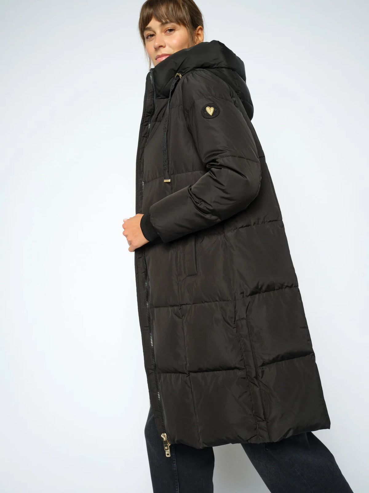 MMNOVA SQUARE DOWN COAT BLACK
