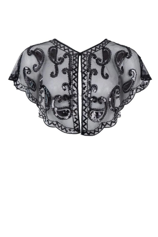 BCLORENZA SEQUINS CAPE