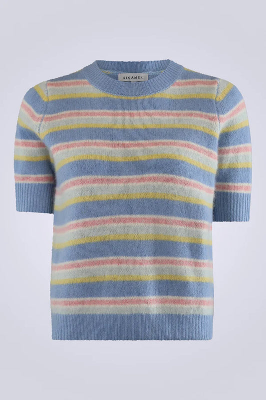 SIX AMES ROCCA STRIPE MULTI STRIPE