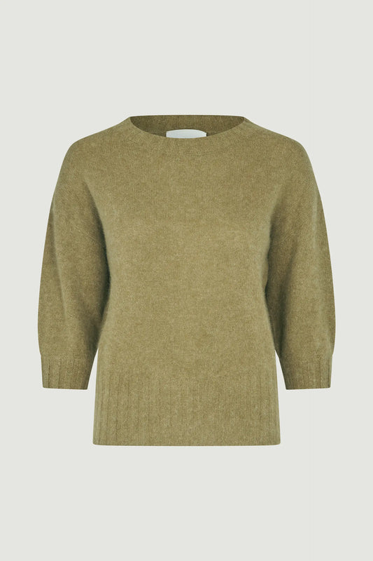 SIX AMES MONA OLIVE GREEN MELANGE