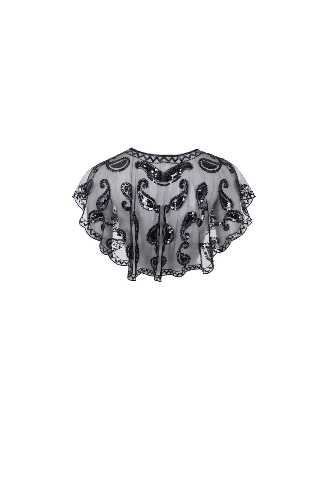 BCLORENZA SEQUINS CAPE