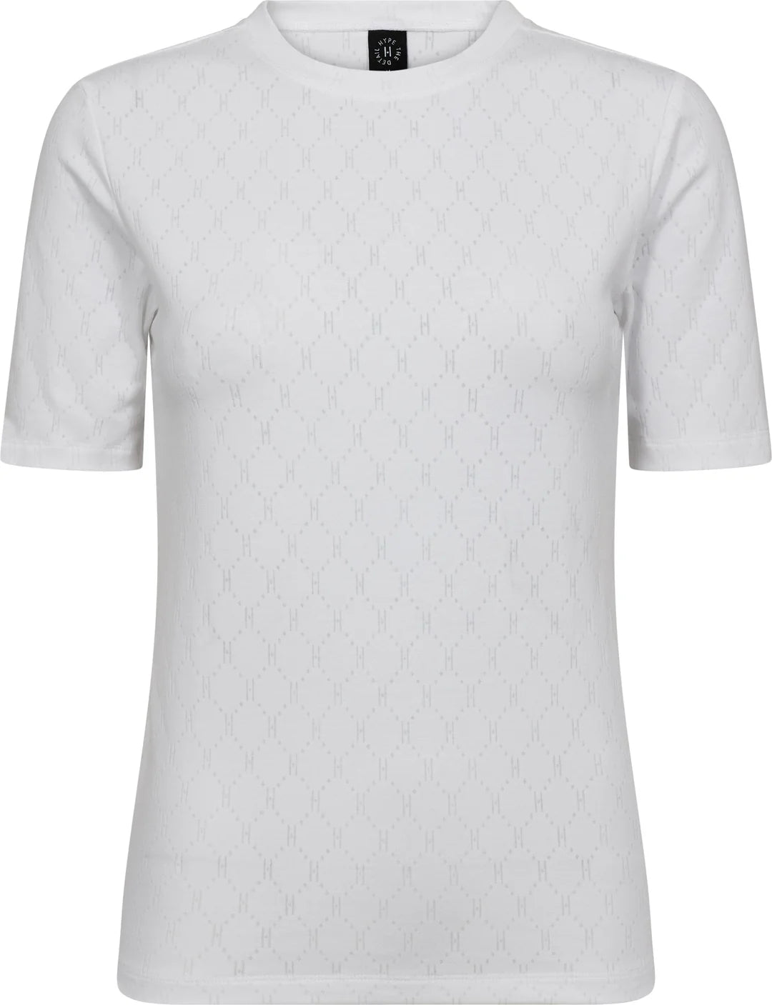 HTD T-S TEE S/S COTTON WHITE LOGO