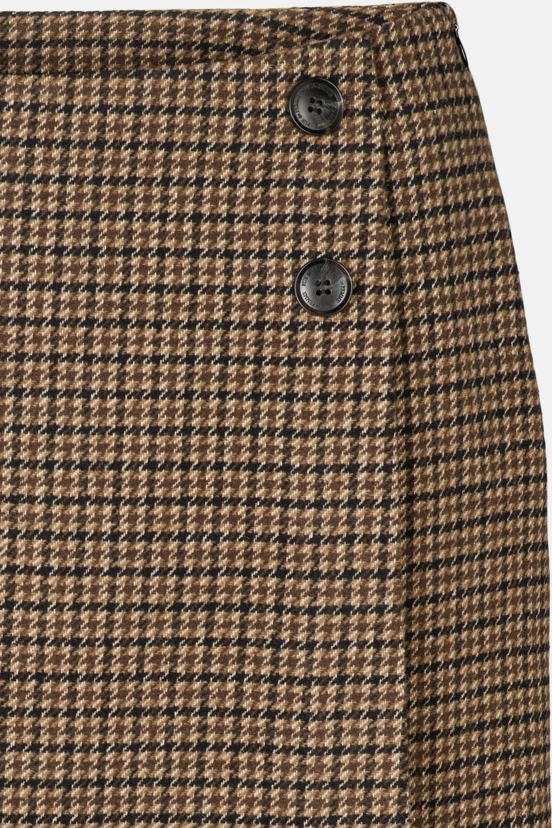 RDF SELAH WRAP SKIRT CHOCOLAT