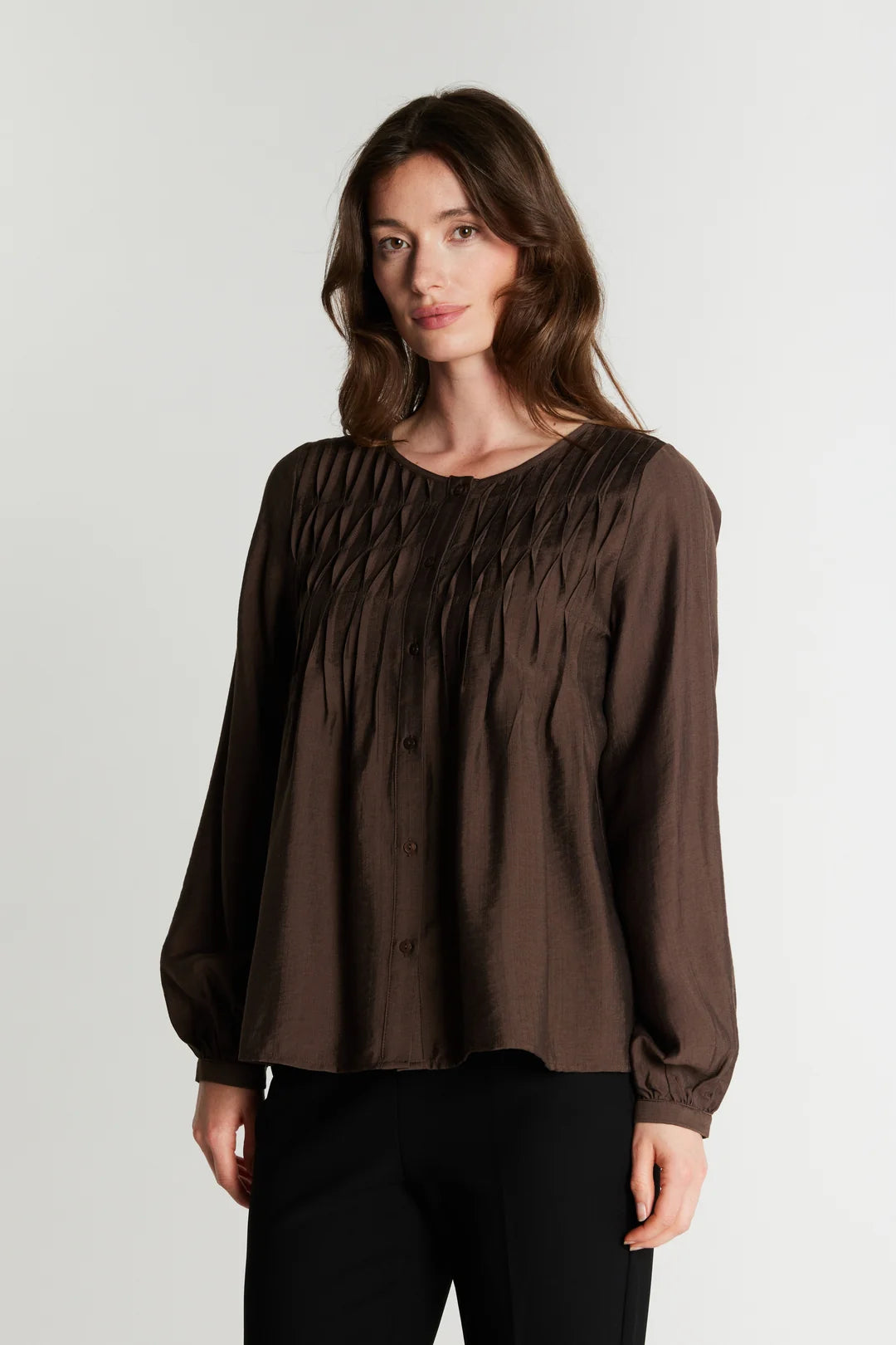 RDFANAIS SHIRT CHOCOLAT