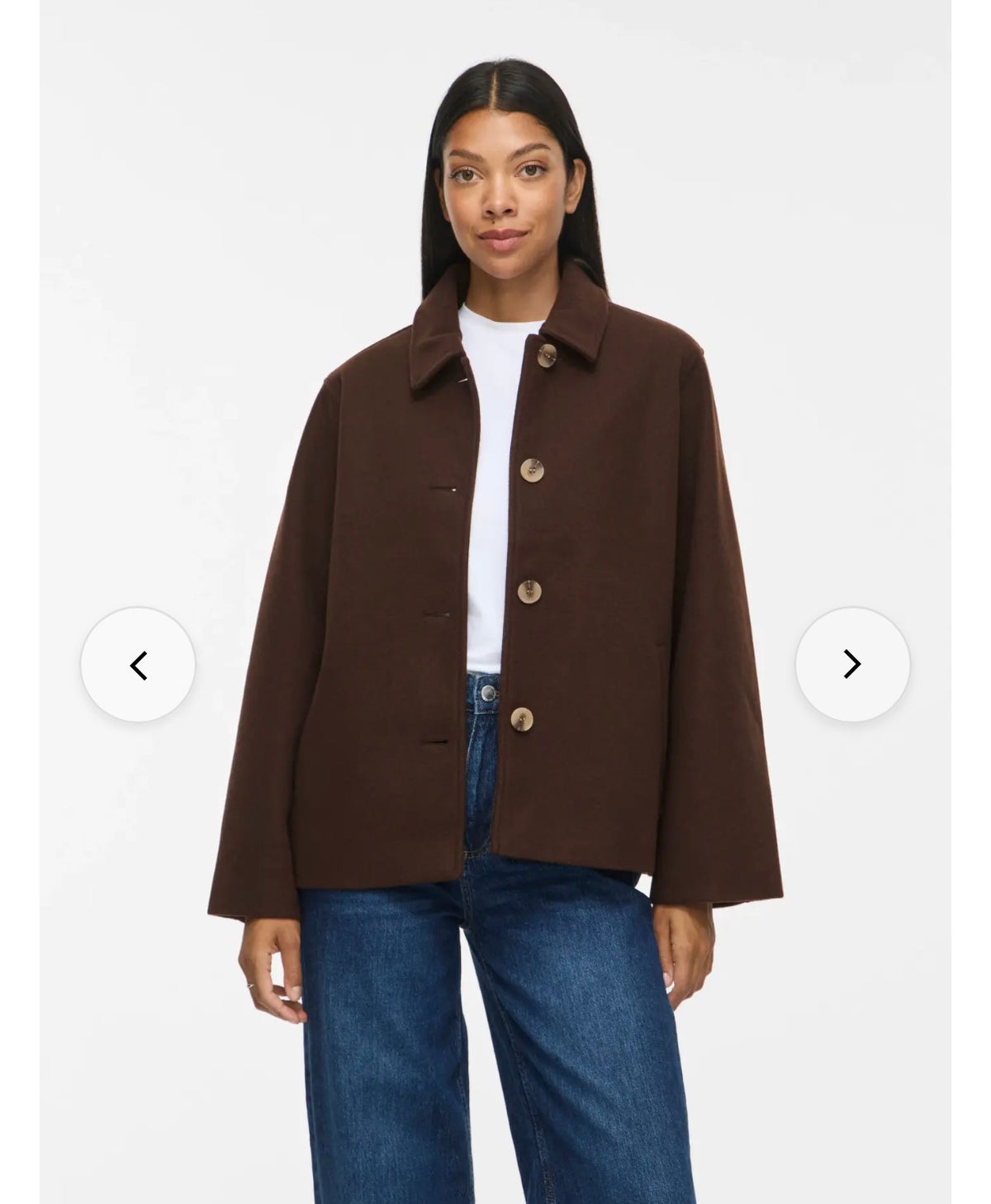 VILA VICLAUDIA JACKET COFFEE BEAN