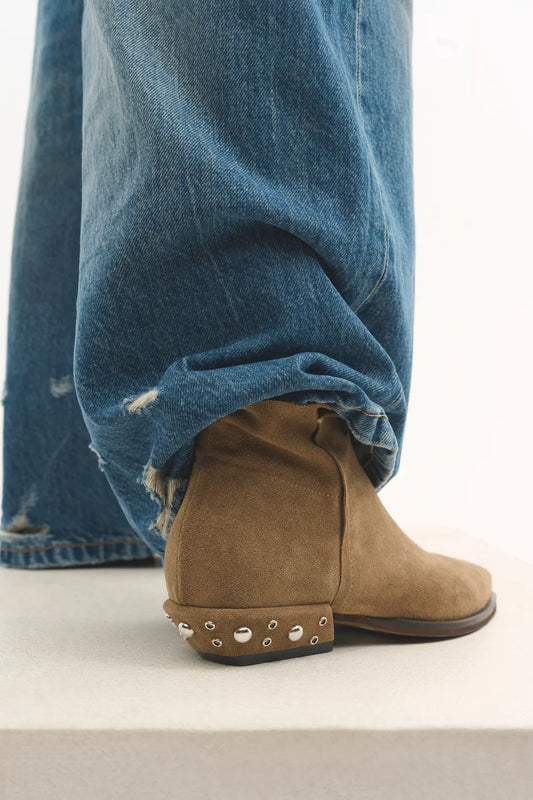 BUKELA JOLE VELOUR TAUPE