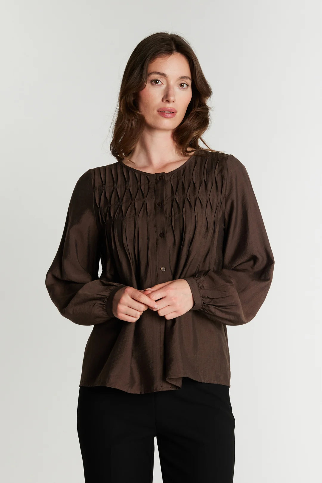 RDFANAIS SHIRT CHOCOLAT