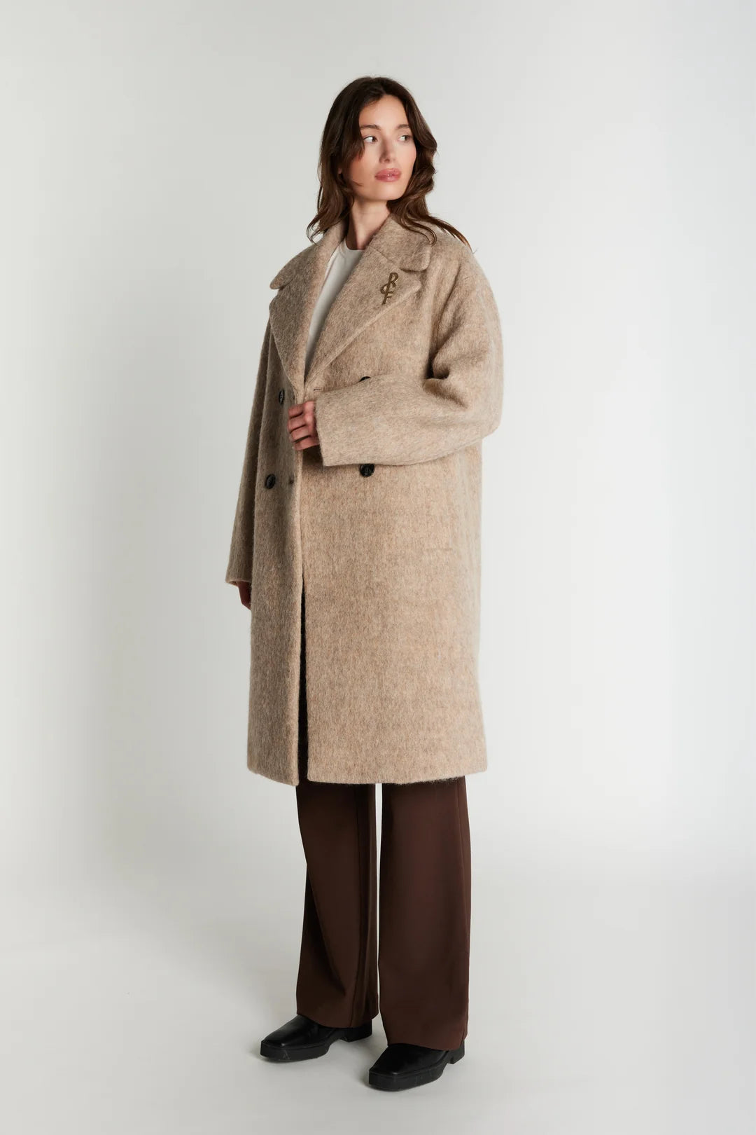RDFKANZINA COAT SAND MELANGE