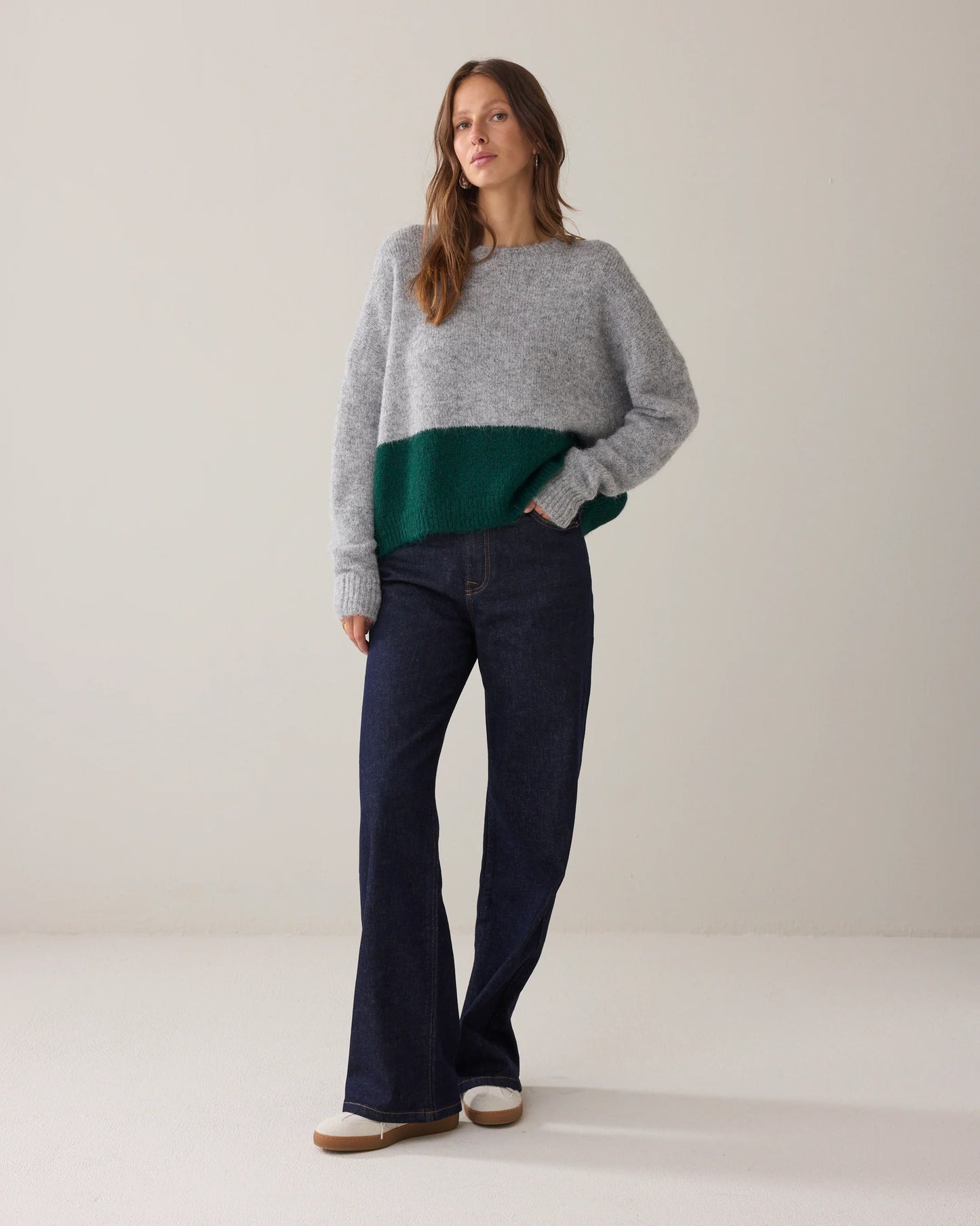 SUMMUM SWEATER COZY MELANGE KNIT MI