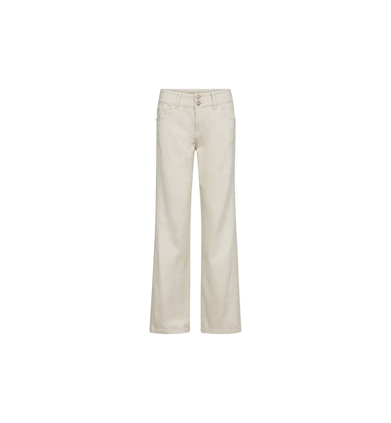MM MARLENA EMB JEANS ECRU