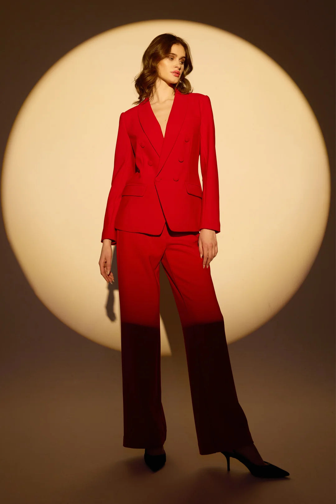 RDFCOMFYELOISE BLAZER DEEP RED
