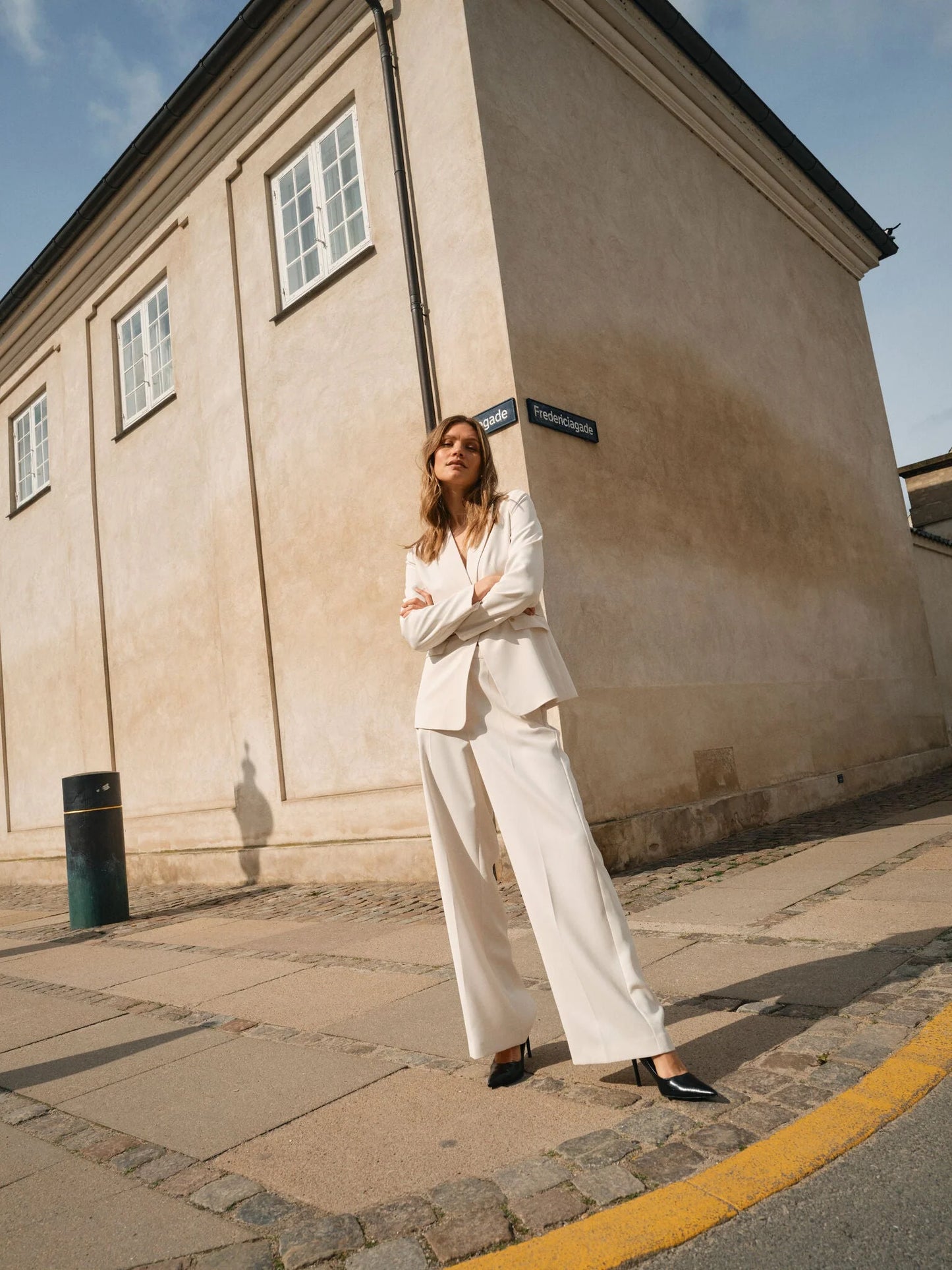 MM LEONORA MILEY BLAZER ECRU