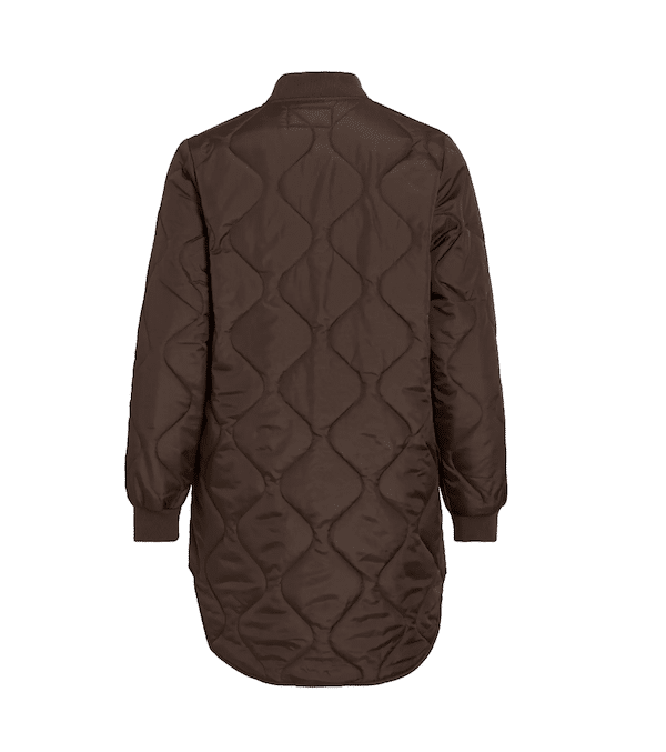 VILA VITATE QUILT JACKET COFFEE BEA