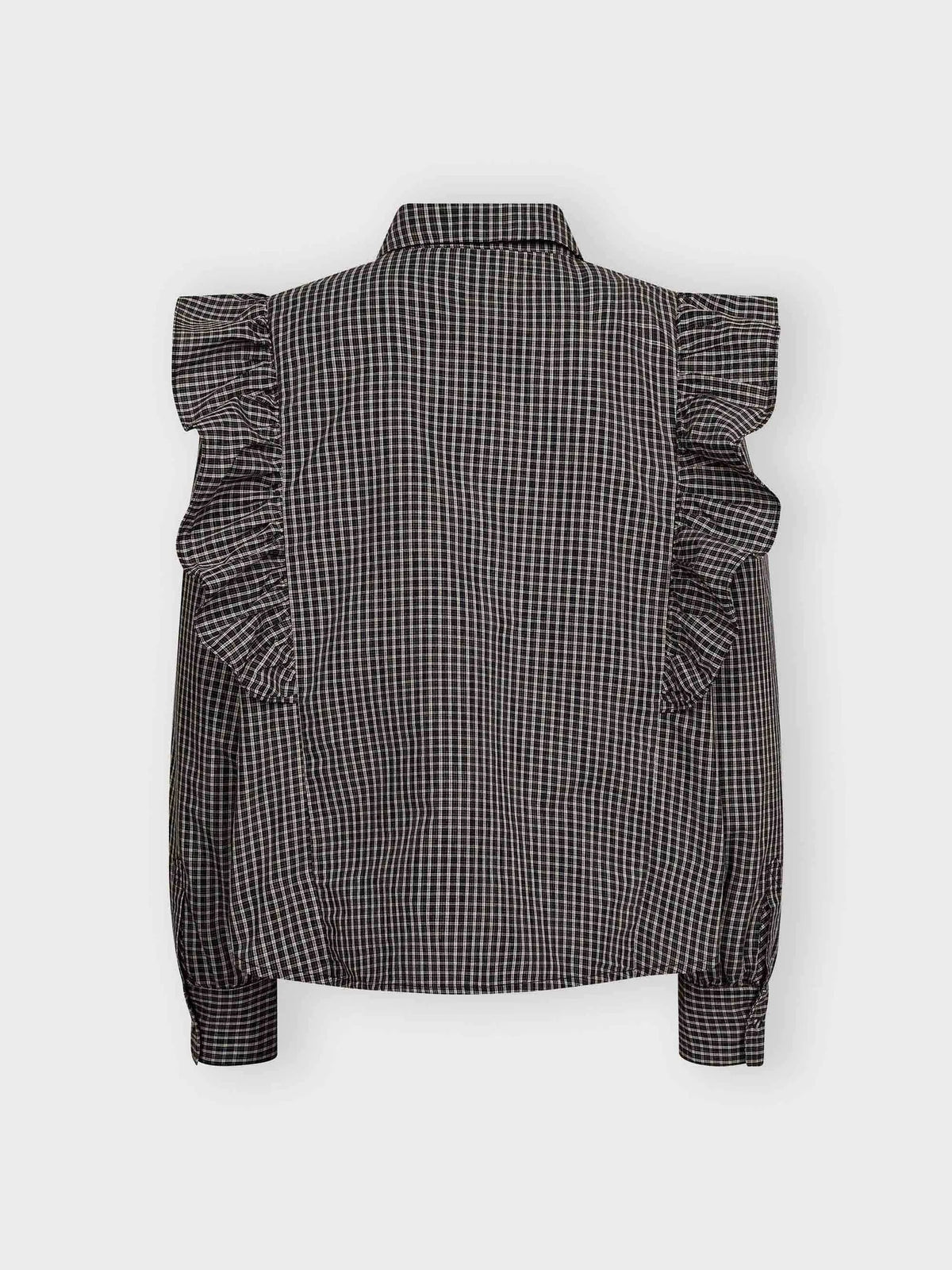 GOSSIA KIRIGO SHIRT BLACK CHECKS