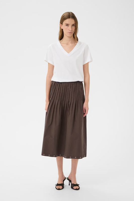 KARENBS VICKY SKIRT CHOCOLATE MARTI