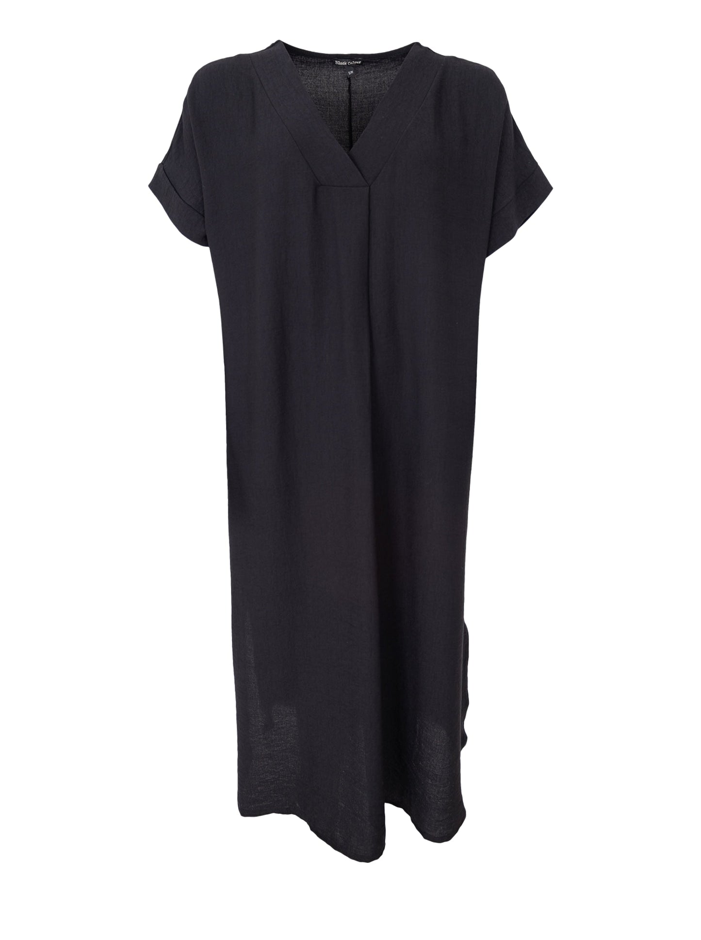 BLACK COLOUR SAMOS DRESS BLACK