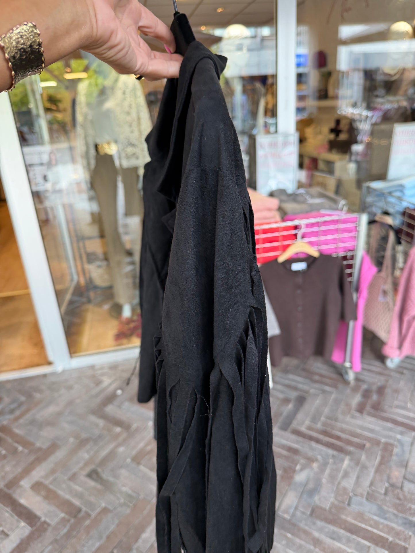 T&S DOLLY FRINGE JACKET