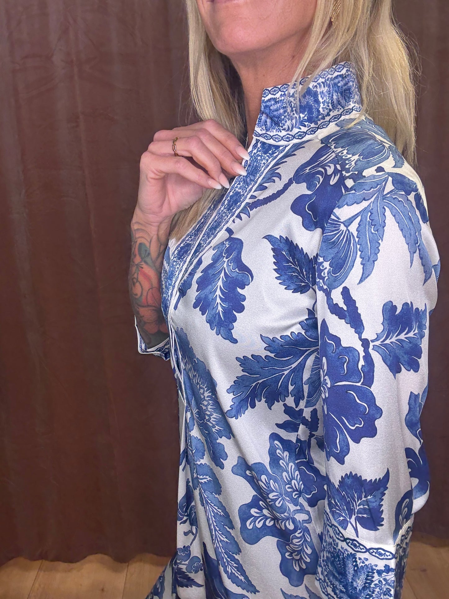 DEA KUDIBAL KAMLLIES SHIRTDRESS BLO