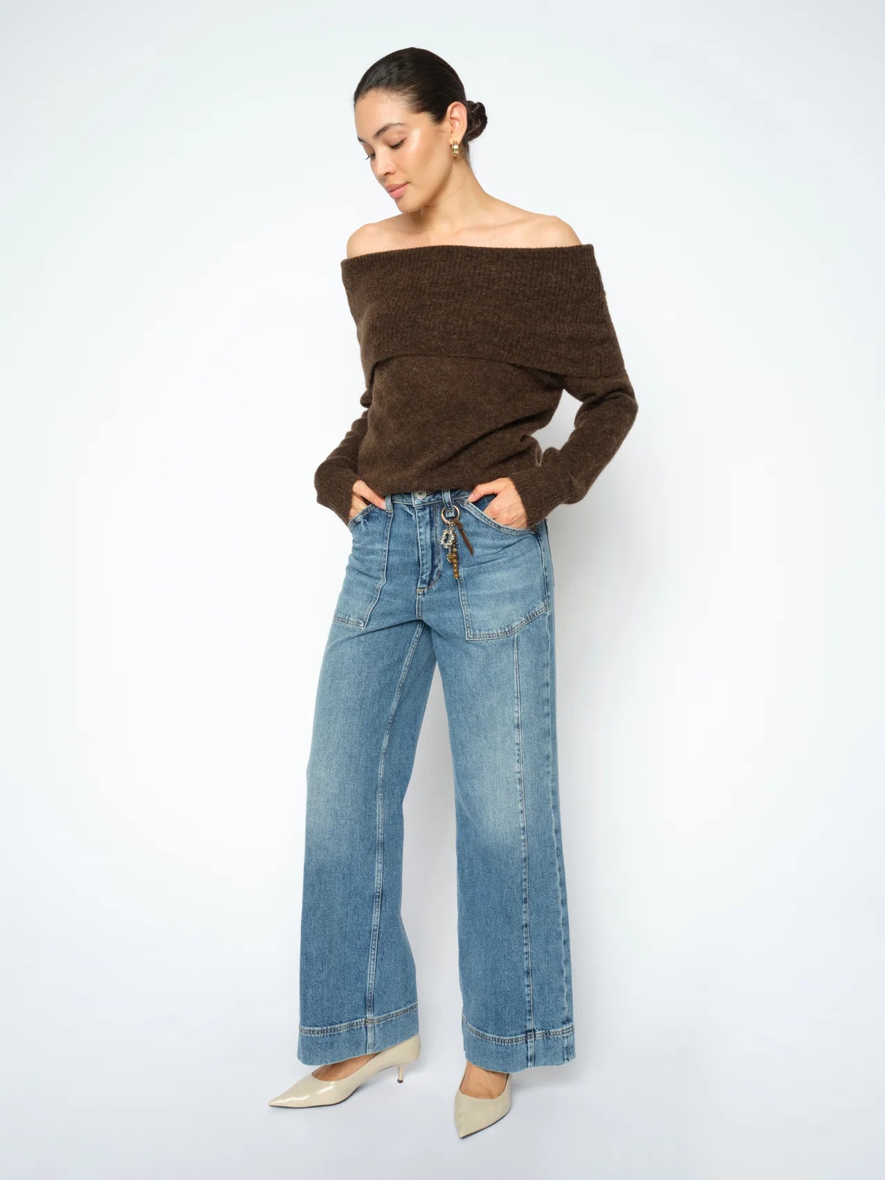 MMCOLETTE GALLEON JEANS BLUE L.32