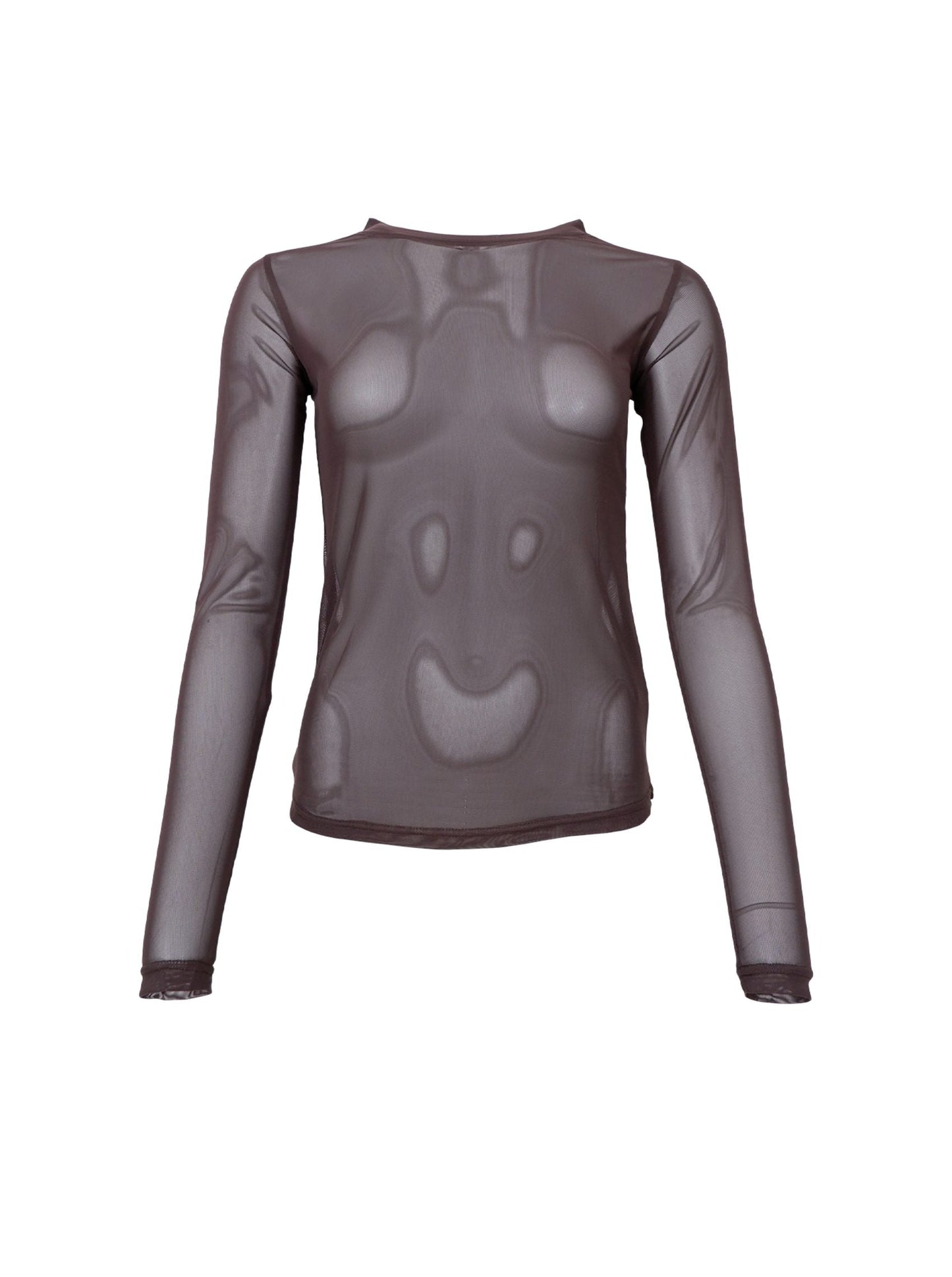BCANNIE MECH BLOUSE COFFEE