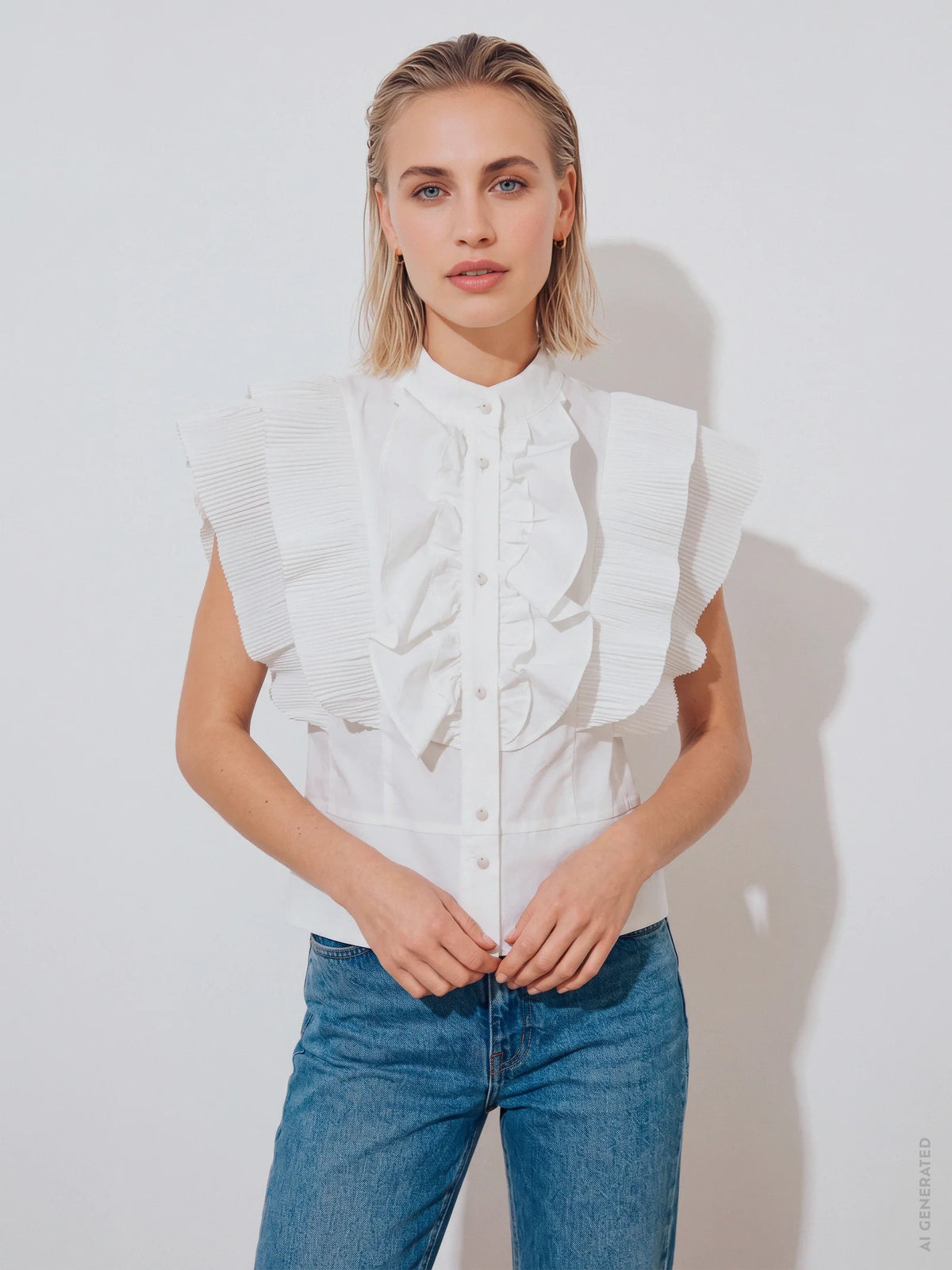 GOSSIA ZELNIEGO BLOUSE OFFWHITE