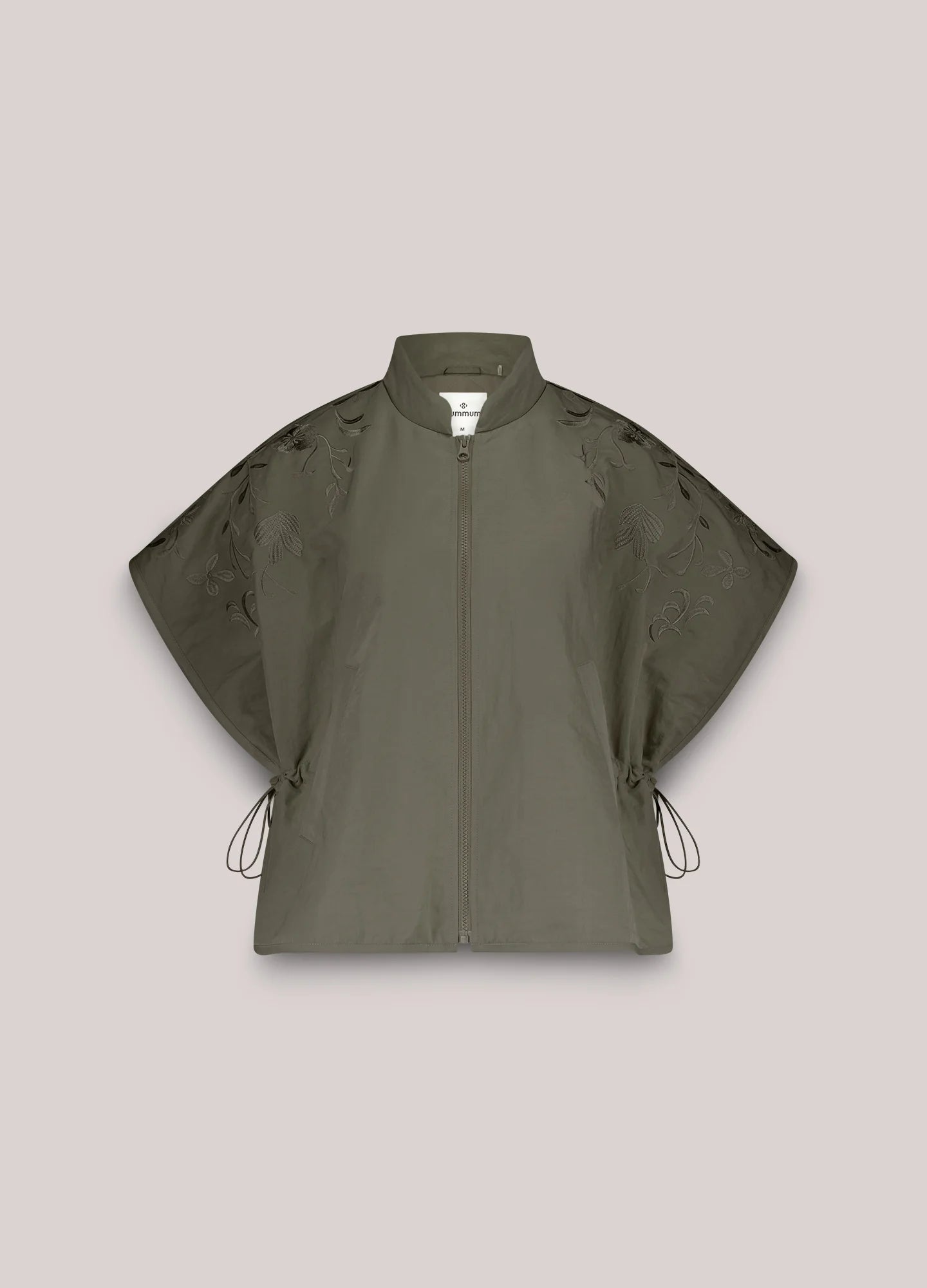 SUMMUM GILET PADDED EMB.DARK CAMO