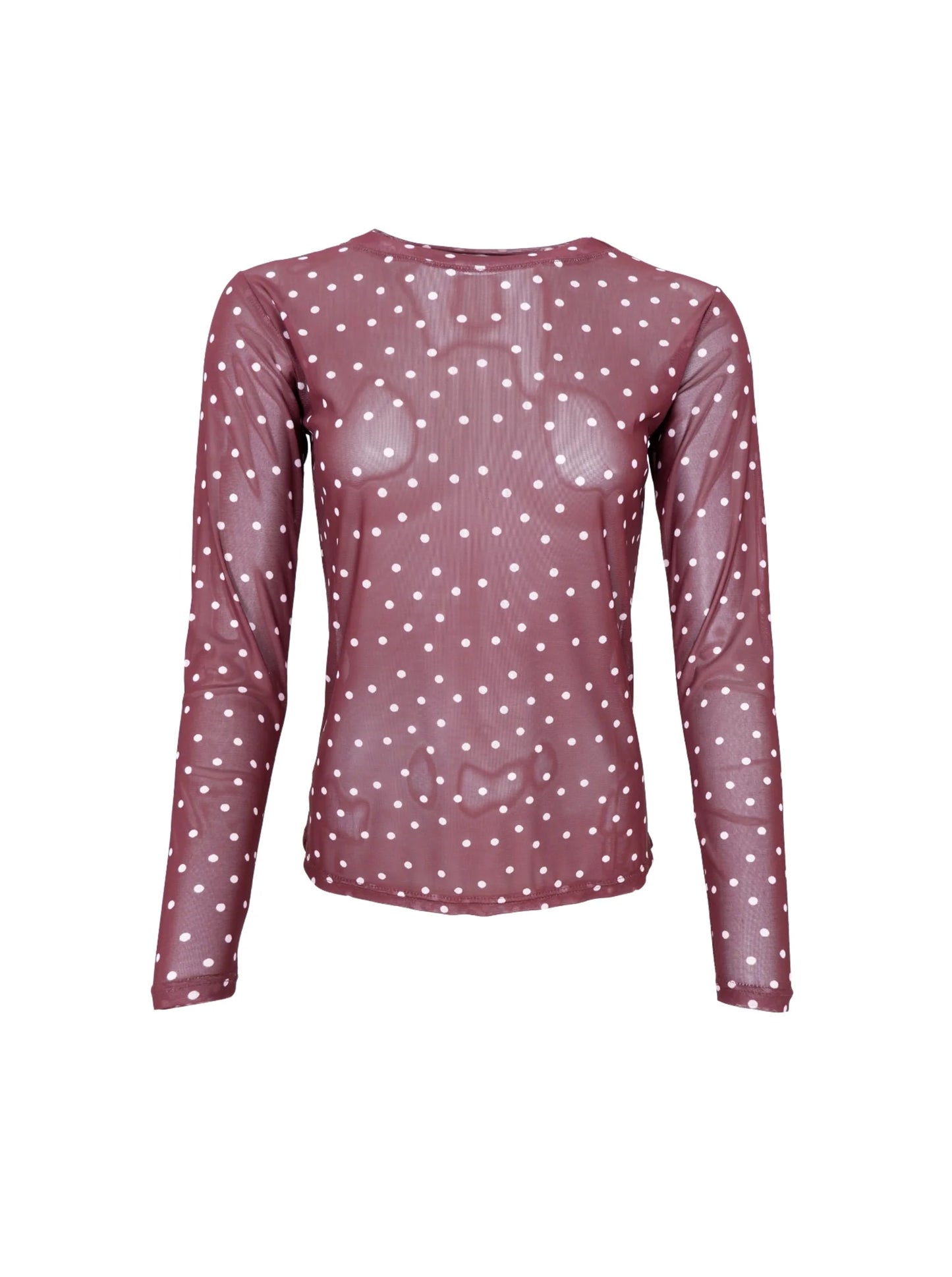 BC ANNIE MESH B PLUM DOT