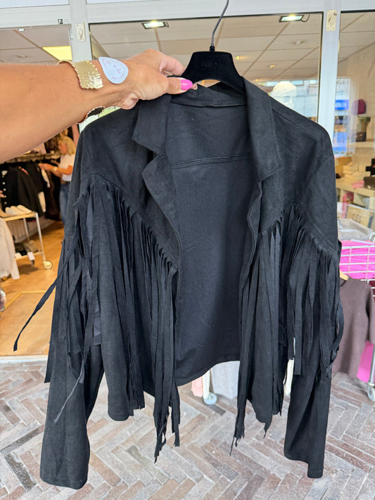 T&S DOLLY FRINGE JACKET