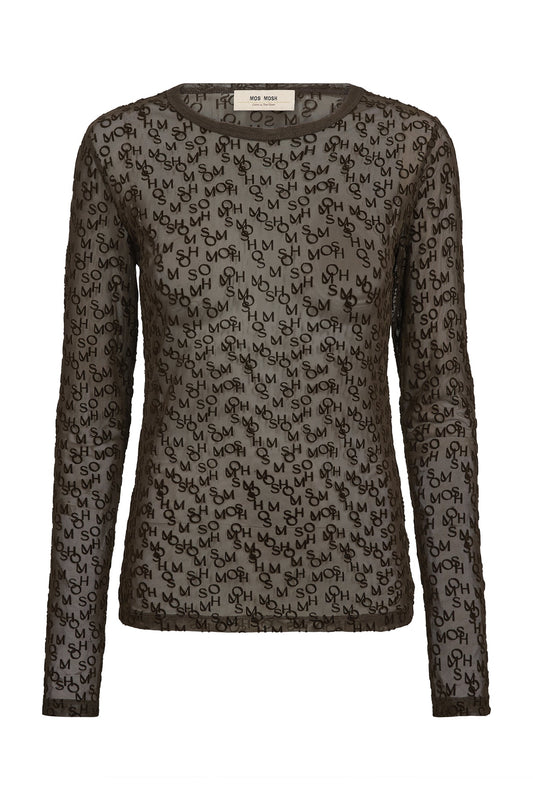 MMLoretta Mono Mesh Blouse Delicios