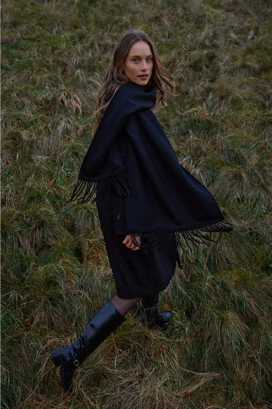 RDFLIVA COAT BLACK