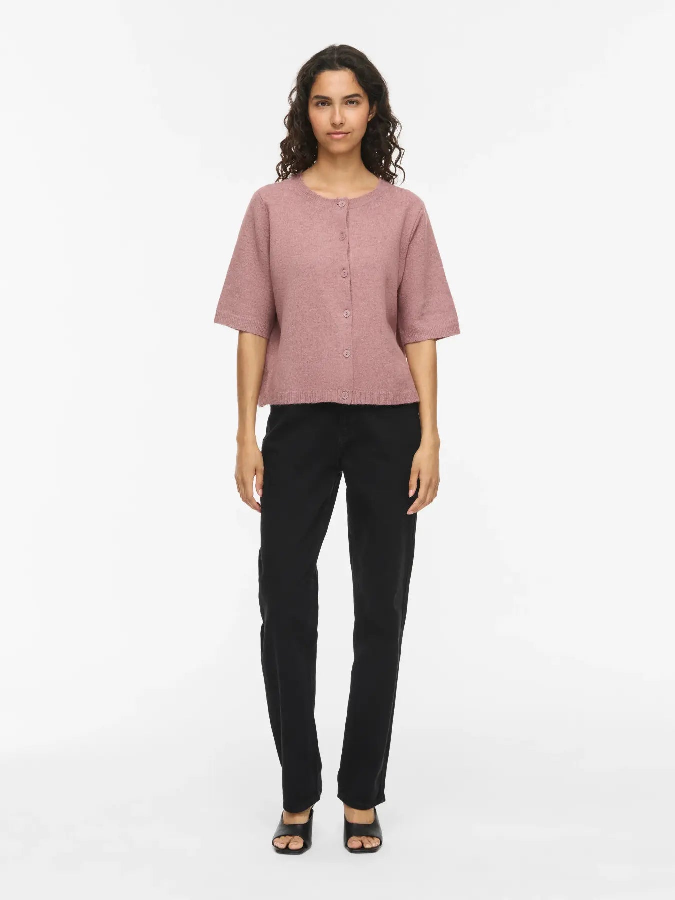 VILA VILGA O-NECK KNIT NOSTALGIA RO