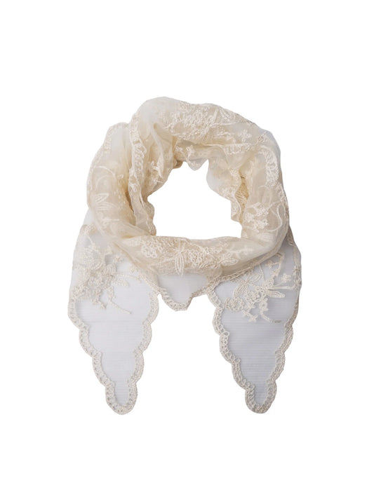 BC FARIANNA TRIANGLE SCARF OFF WHIT