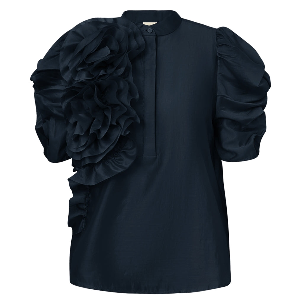 GOSSIA ANNSOFOGO BLOUSE NAVY