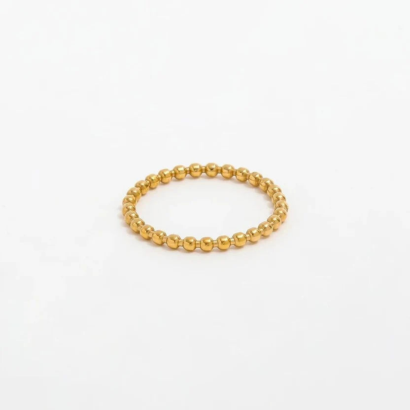 MS BEAD RING STR. 7  RO40