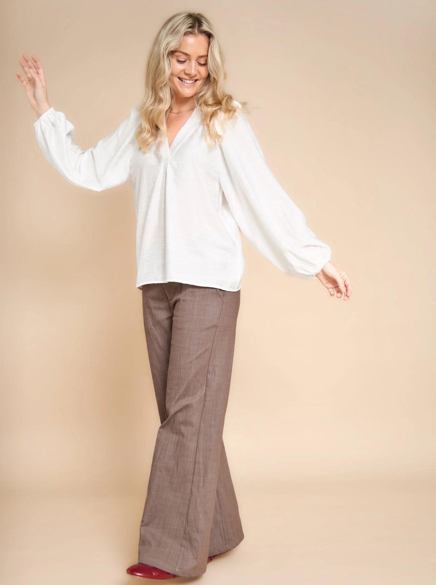 BCBOX PANT NOUGAT